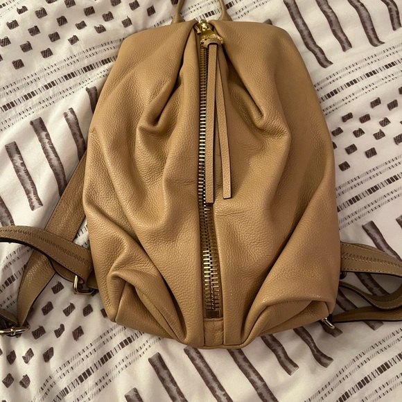 Aimee Kestenberg Handbags - Aimee Kestenberg Tan Leather Backpack